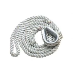 NEW ENGLAND ROPES Three-Strand Nylon Mooring Pendant