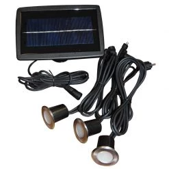 TAYLOR MADE Solar LED Recessed Wired Light Kit