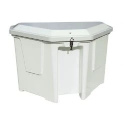 TAYLOR MADE Space Saver Triangle Dock Box with Electrical Insert